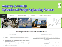 Tablet Screenshot of hadesystems.net